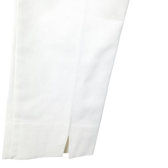 Gallia Moda White High Rise Pants Size 4 - Picture 8 of 9